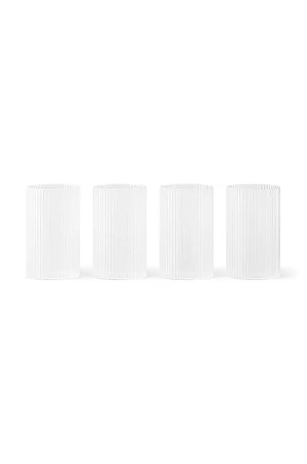 Ferm Living Komplet kozarcev ferm LIVING Ripple Verrines 140 ml 4-pack