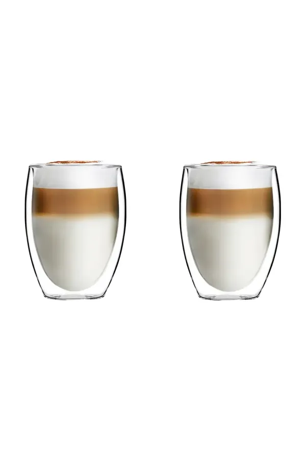 Vialli Design Komplet kozarcev Vialli Design Noe 360 ml 2-pack prozorna barva