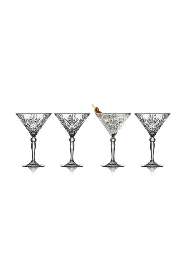 Lyngby Glas Komplet kozarcev za martini Lyngby Glas Melodia 210 ml 4-pack