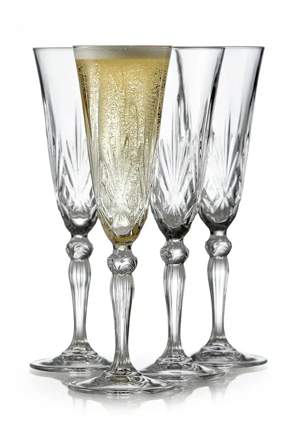 Lyngby Glas Komplet kozarcev za šampanjec Lyngby Glas Melodia 160 ml 4-pack