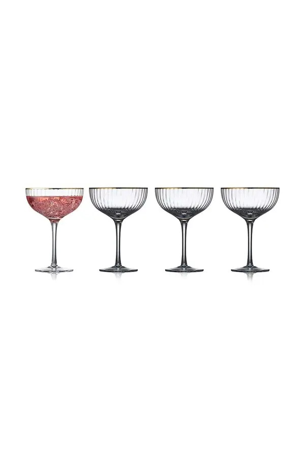 Lyngby Glas Komplet kozarcev za šampanjec Lyngby Glas Palermo 315 ml 4-pack