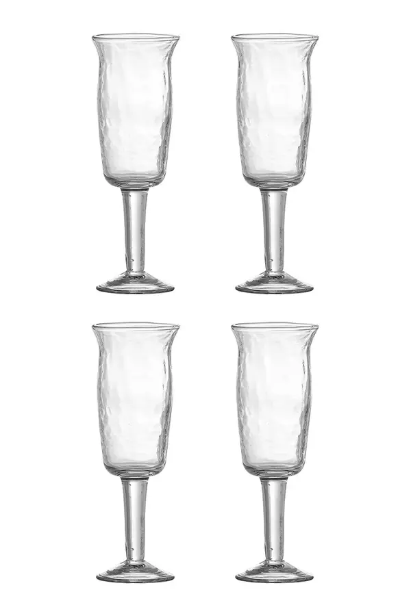 Bloomingville Komplet kozarcev za vino Bloomingville Asha 125 ml 4-pack