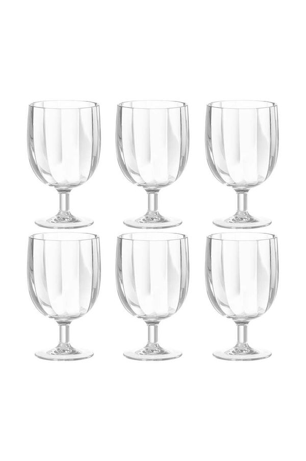 J-Line Komplet kozarcev za vino J-Line Glass Plastic 6-pack