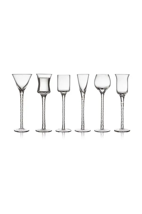 Lyngby Komplet kozarcev za vino Lyngby Aquavit 6-pack