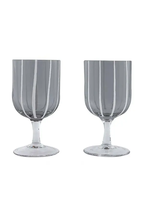 OYOY Komplet kozarcev za vino OYOY Mizu 350 ml 2-pack