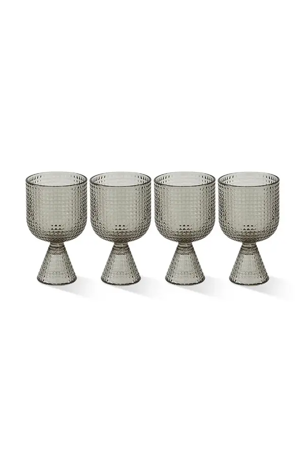Pols Potten Komplet kozarcev za vino Pols Potten Rooftop 390 ml 4-pack
