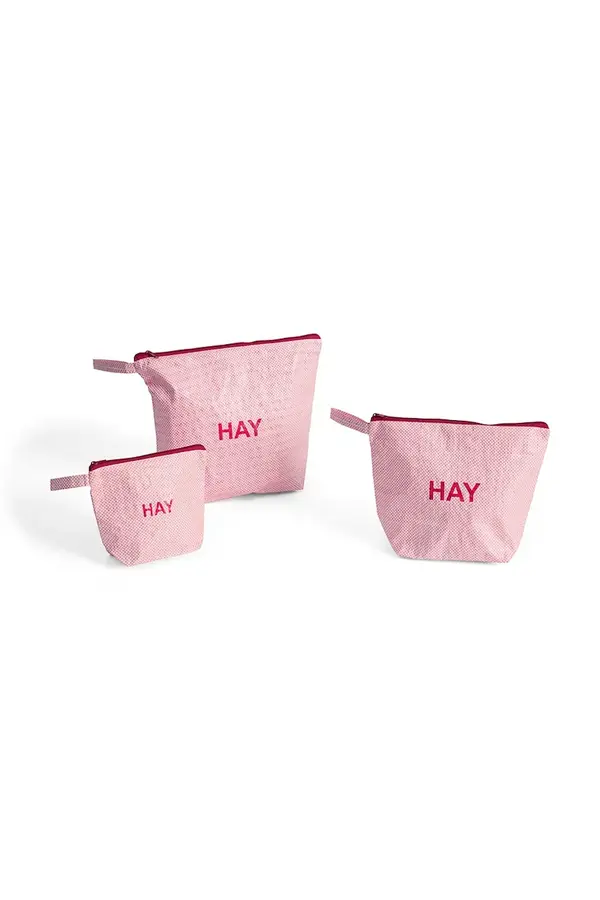 HAY Komplet kozmetičnih torbic HAY CandyMonoWashBag 3-pack