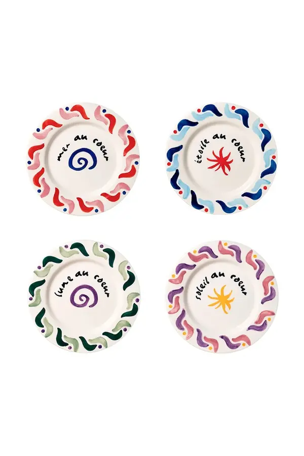 Octaevo Komplet krožnikov Octaevo Cala Secreta 22 cm 4-pack