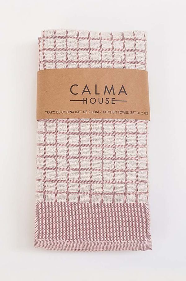 Calma House Komplet kuhinjskih brisač Calma House Oporto 50 x 50 cm 2-pack