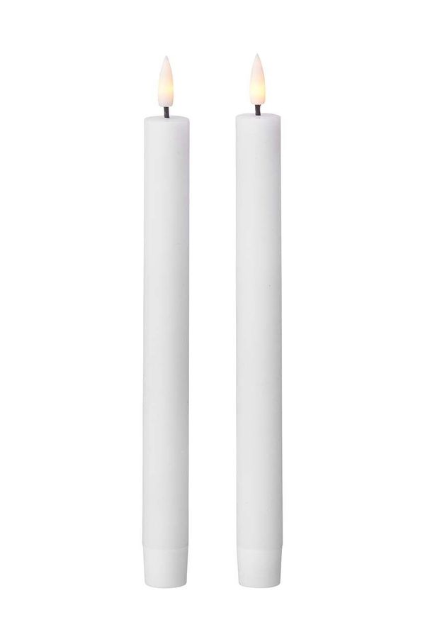 Cozy Living Komplet led sveč Cozy Living Rustic WHITE 2-pack