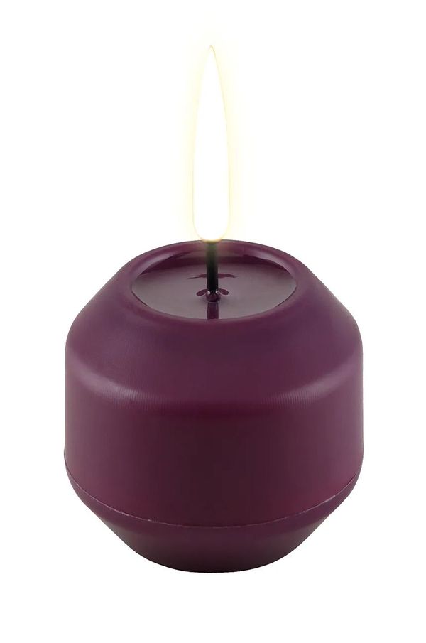 Deluxe Homeart Komplet led sveč Deluxe Homeart 6,1 cm vijolična barva