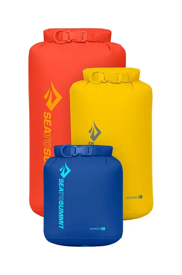 Sea to Summit Komplet nepremočljivih prevlek Sea To Summit Lightweight Dry Bag Set 3-pack