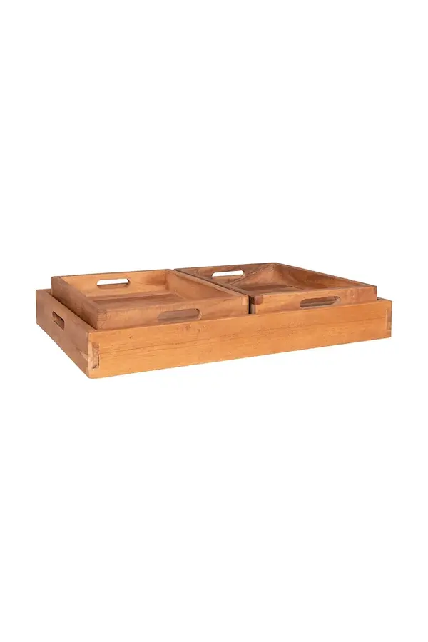 House Nordic Komplet pladnjev House Nordic Faro 3-pack