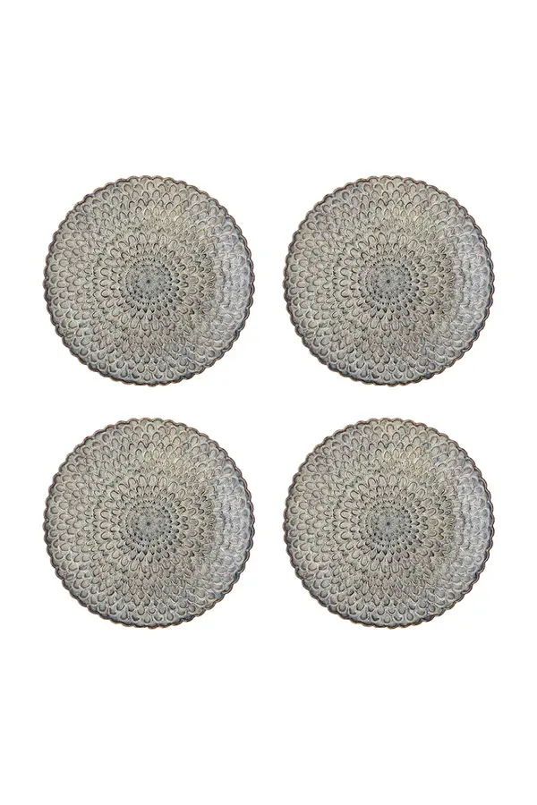 Bloomingville Komplet plitvih krožnikov Bloomingville Katrina 26,5 cm 4-pack