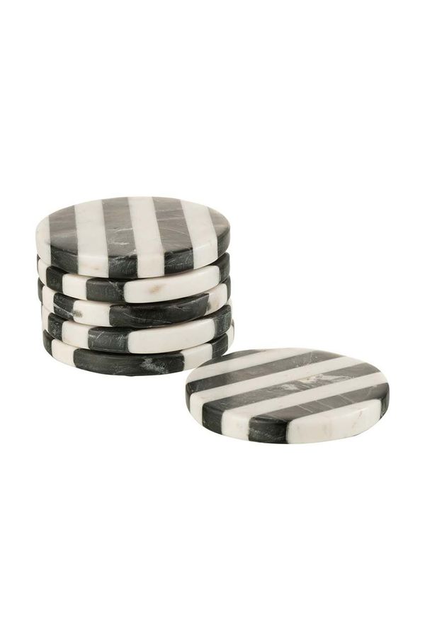 J-Line Komplet podložk J-Line Stripe Marble 6-pack