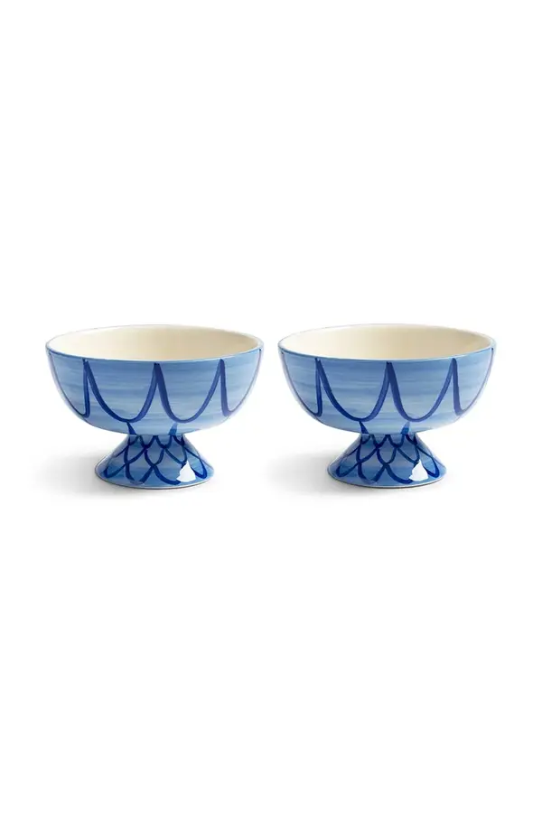 &k amsterdam Komplet posod &k amsterdam sirene blue 250 ml 2-pack