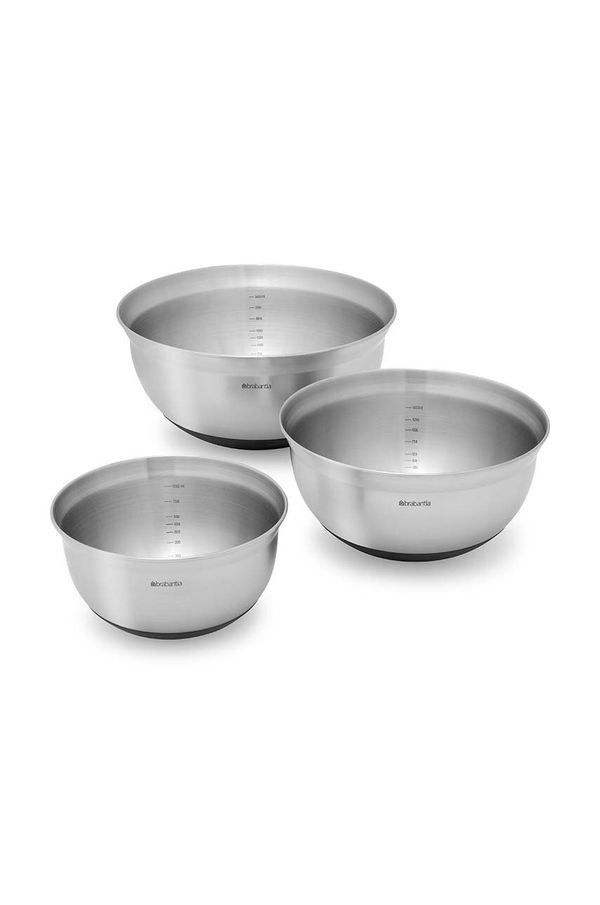 Brabantia Komplet posod Brabantia 1 L, 1,6 L, 3 L 3-pack