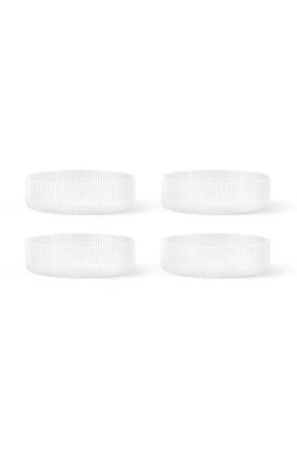 Ferm Living Komplet posod ferm LIVING Ripple Serving Bowls  4-pack