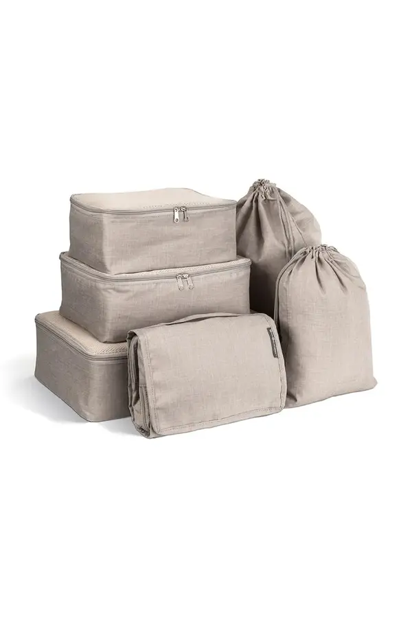 Bigso Box of Sweden Komplet potovalnih organizatorjev Bigso Box of Sweden Travel Collection 6-pack