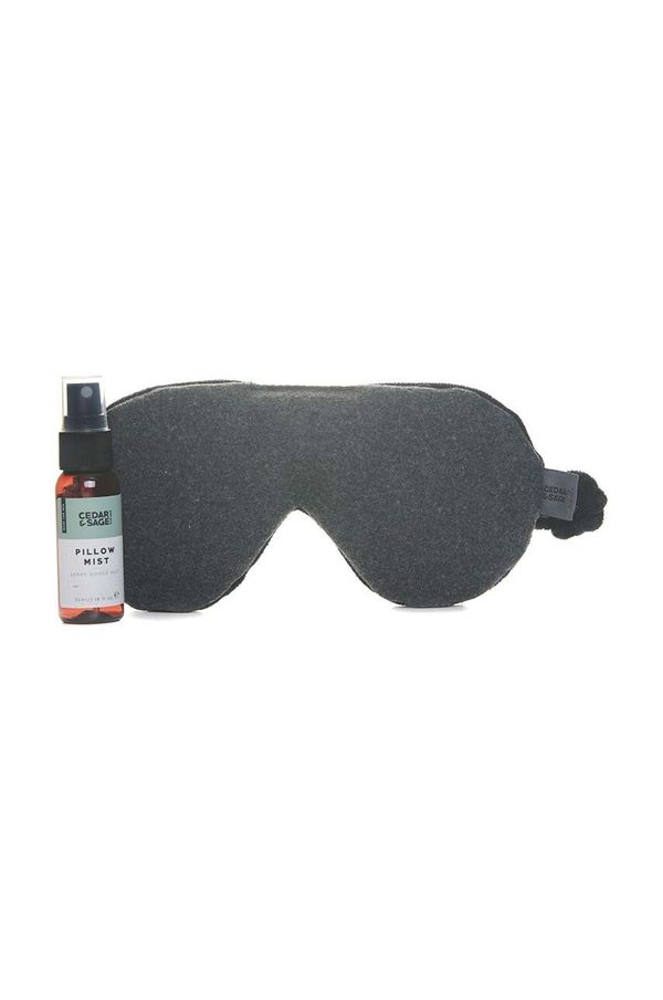 Cedar & Sage Komplet preveze za oči in sobne meglice Cedar & Sage Eye Mask and Sleep Spray Gift Lavender