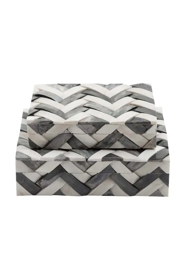 Au Maison Komplet škatel za shranjevanje AU Maison 2-pack