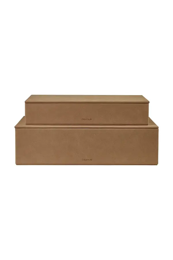 Blomus Komplet škatel za shranjevanje Blomus Sahla 35 × 25 × 7 / 40 × 30 × 11 cm 2-pack