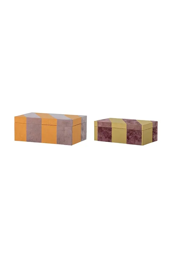 Bloomingville Komplet škatel za shranjevanje Bloomingville Samira 2-pack