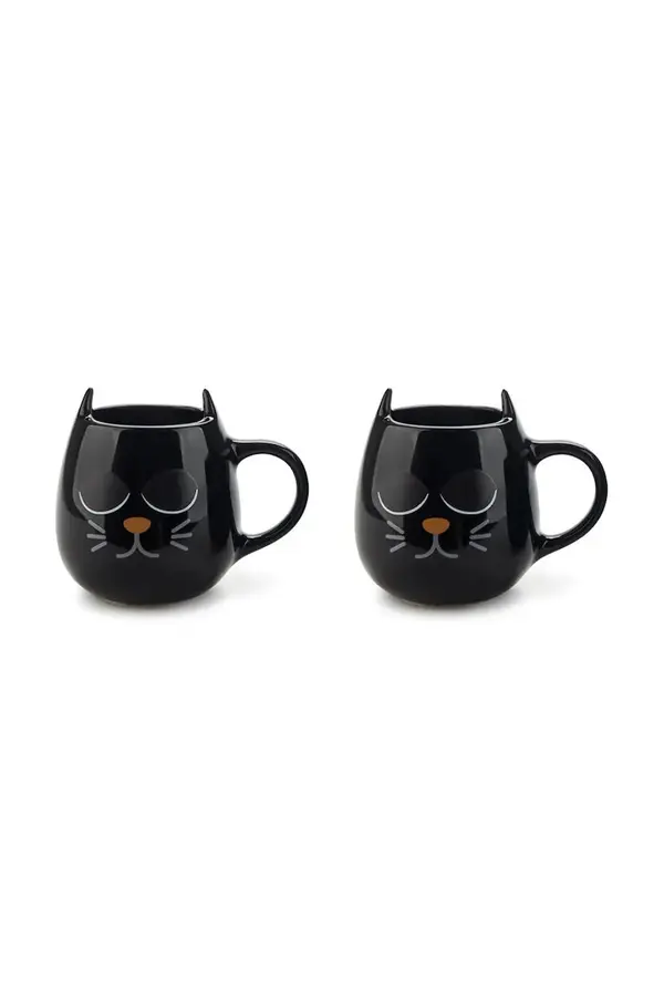 Balvi Komplet skodelic Balvi Wake Cat 8,5 x 10,3 x 7,5 cm 2-pack