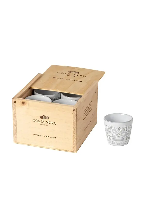 Costa Nova Komplet skodelic za espresso Costa Nova Grespresso Eco Gres 70 ml 8-pack