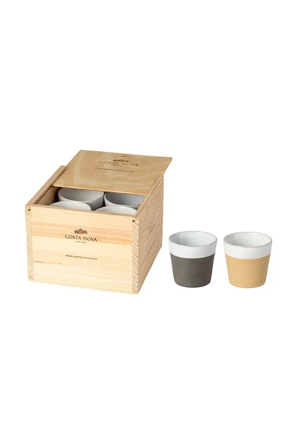 Costa Nova Komplet skodelic za espresso Costa Nova Grespresso Nature 70 ml 8-pack