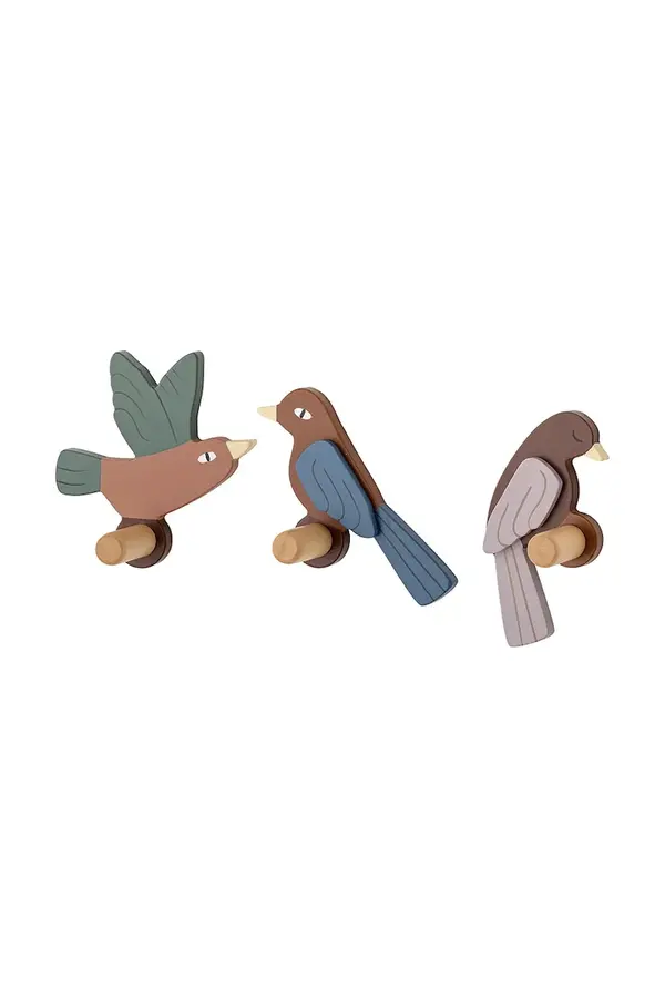 Bloomingville Komplet stenskih obešalnikov Bloomingville Lewi 3-pack