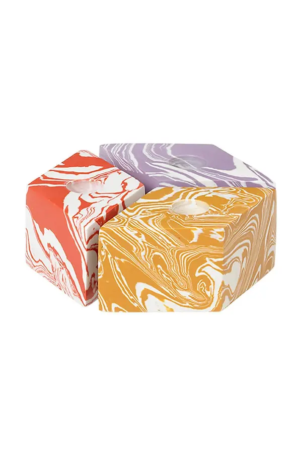 Broste Copenhagen Komplet svečnikov Broste Copenhagen Isso 3-pack