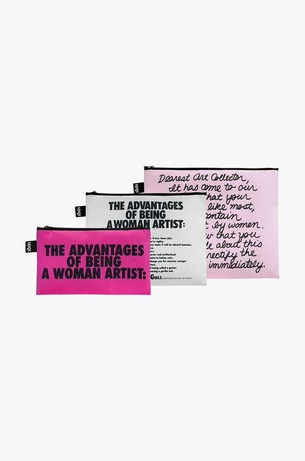 LOQI Komplet vrečk LOQI GUERRILLA GIRLS 3-pack