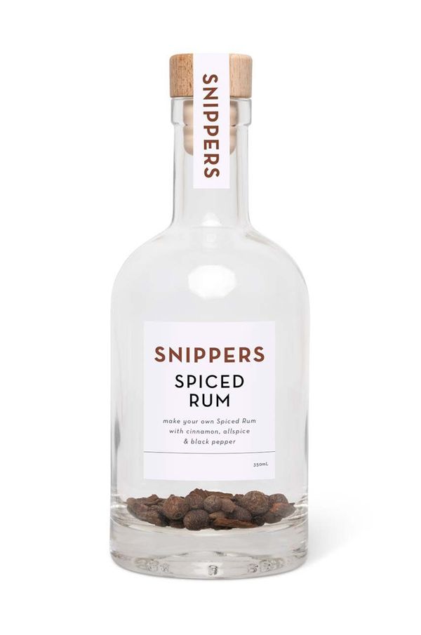 Snippers Komplet za aromatiziranje alkohola Snippers Botanicals Spiced Rum 350 ml