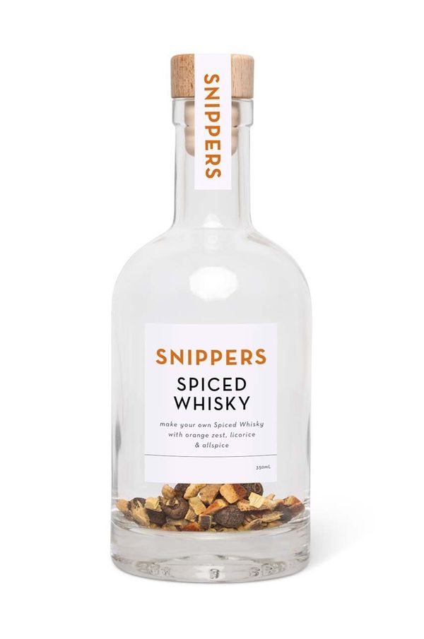 Snippers Komplet za aromatiziranje alkohola Snippers Botanicals Spiced Whisky 350 ml