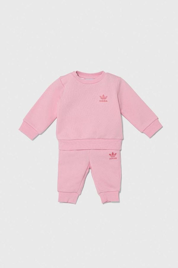 adidas Originals Komplet za dojenčka adidas Originals roza barva
