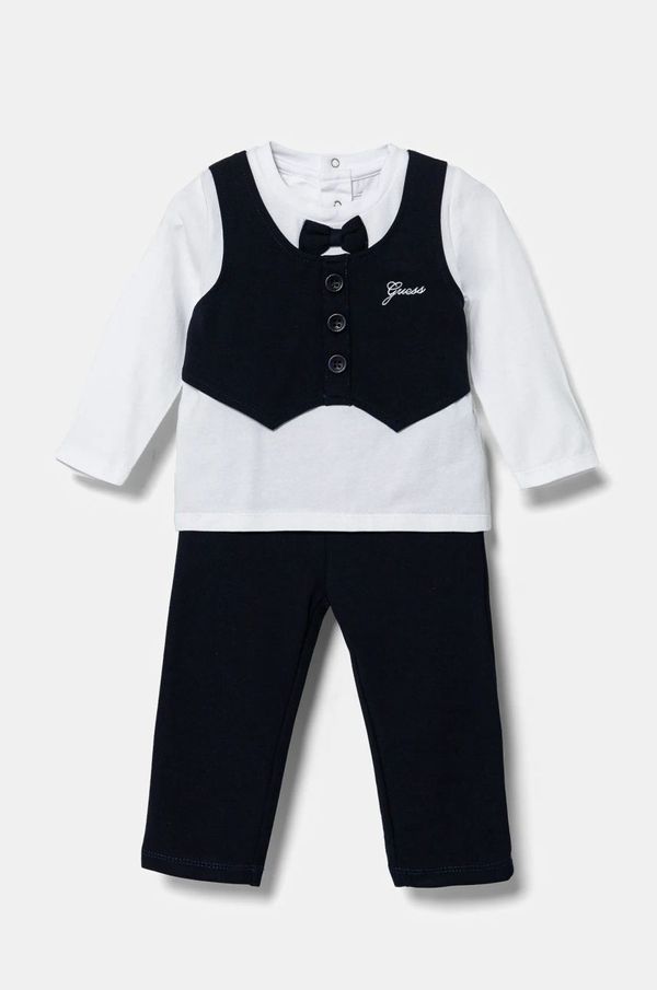 Guess Komplet za dojenčka Guess bela barva, I5RG01 J1300