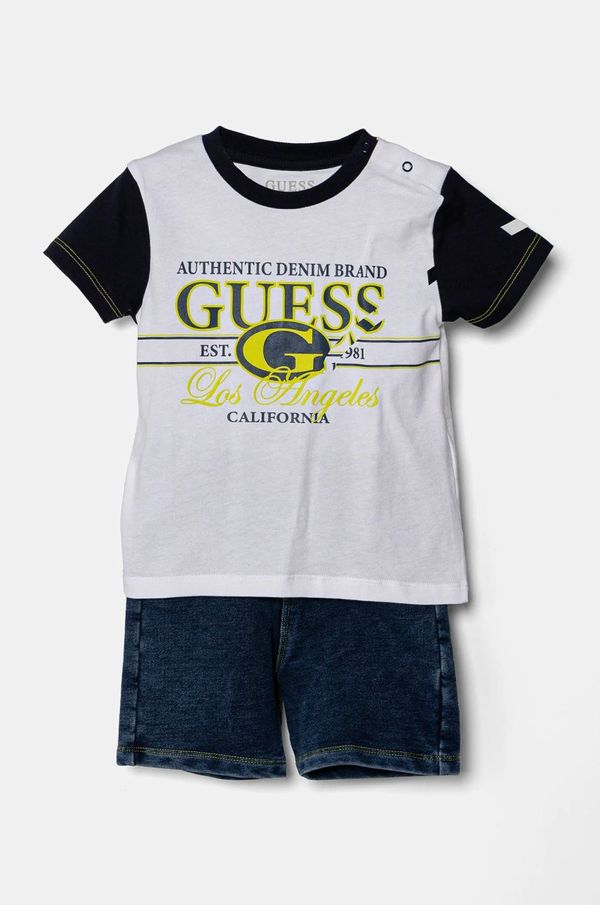 Guess Komplet za dojenčka Guess bela barva, I5RG09 K8HM4