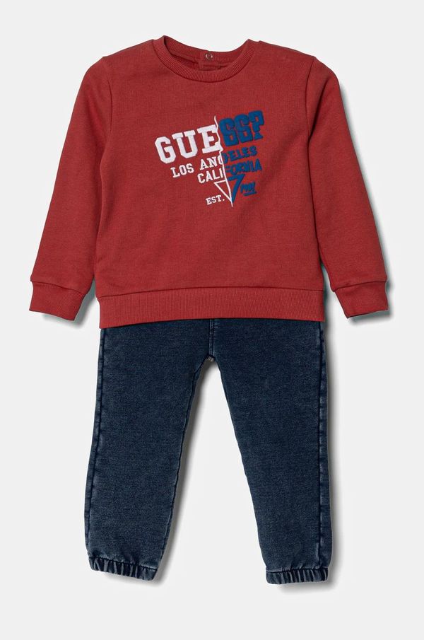 Guess Komplet za dojenčka Guess rdeča barva, I5RG03 KA6R4