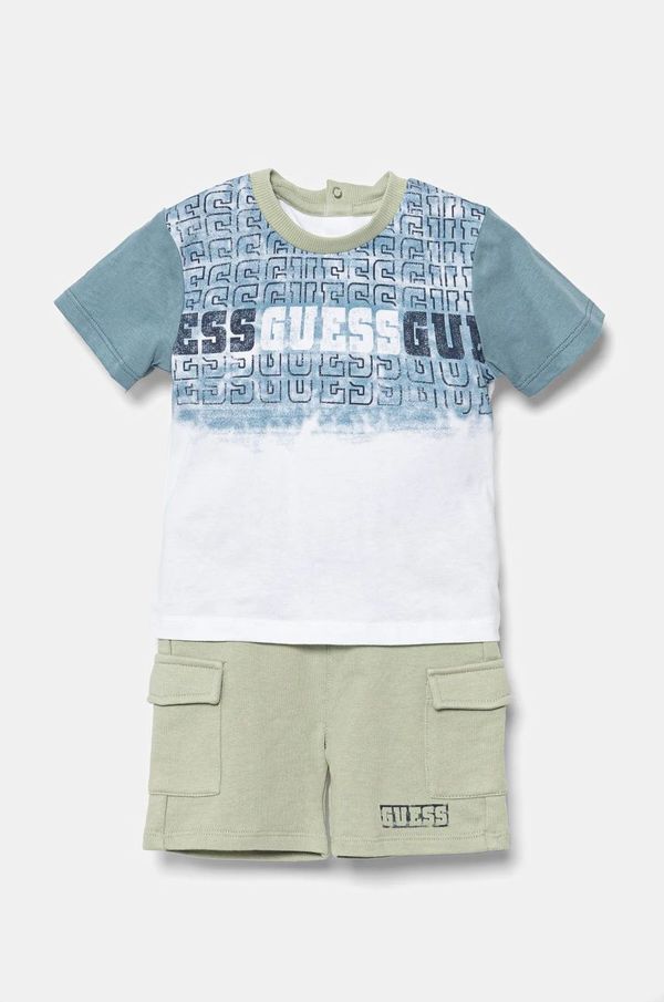 Guess Komplet za dojenčka Guess zelena barva, I5RG16 K8HM4