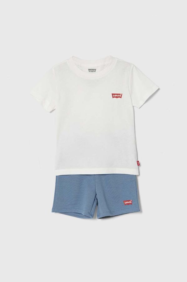 Levi's Komplet za dojenčka Levi's LVB BATWING TEE & KNIT SHORT S