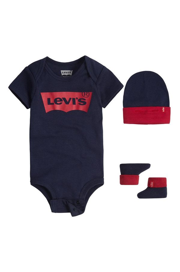Levi's Komplet za dojenčka Levi's mornarsko modra barva