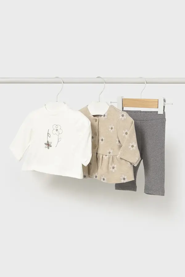 Mayoral Newborn Komplet za dojenčka Mayoral Newborn 3-pack