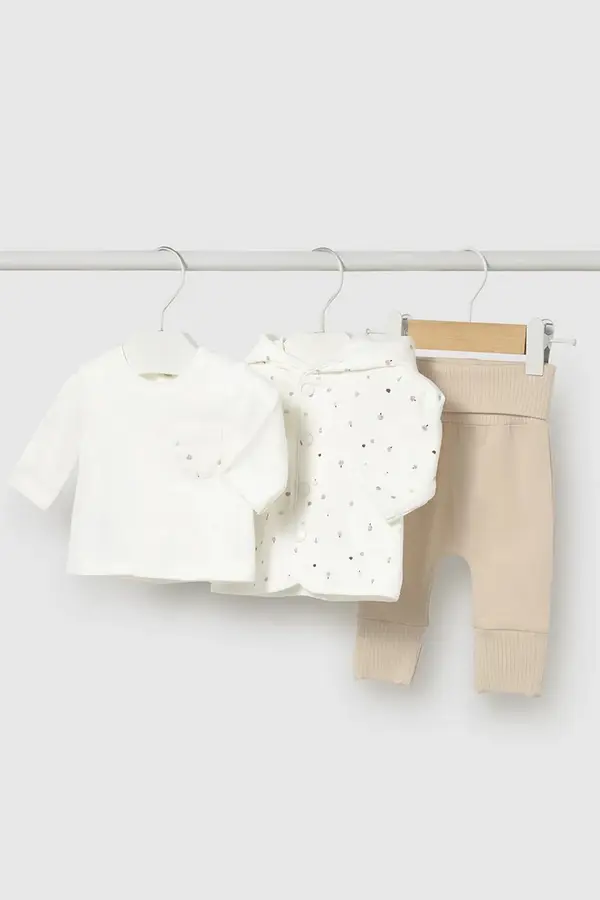 Mayoral Newborn Komplet za dojenčka Mayoral Newborn 3-pack