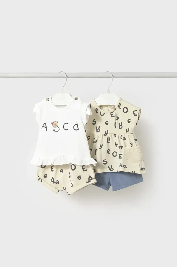 Mayoral Newborn Komplet za dojenčka Mayoral Newborn bež barva, 1664