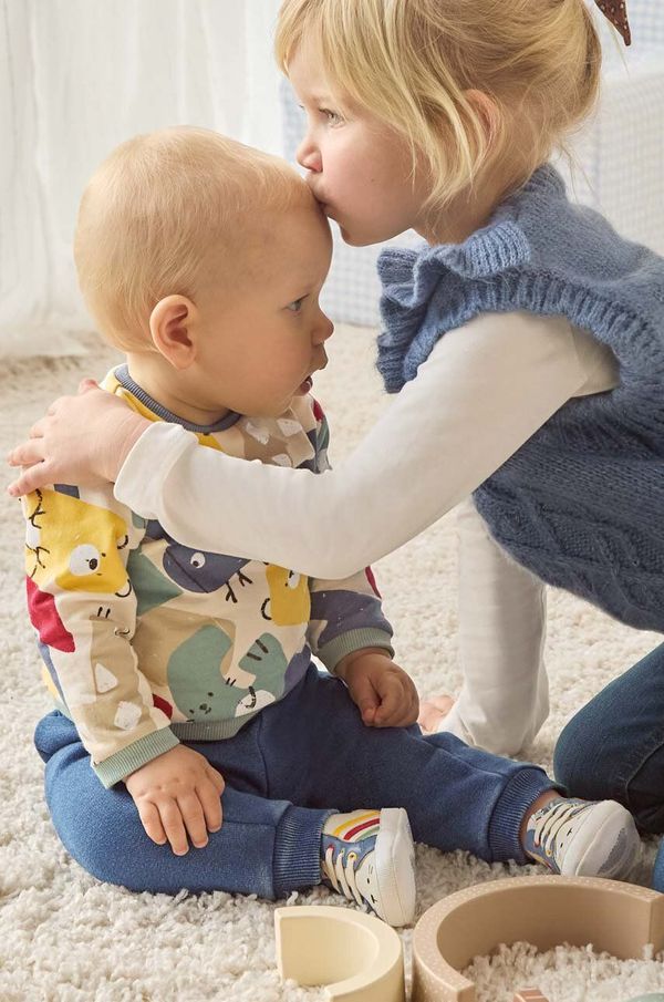 Mayoral Newborn Komplet za dojenčka Mayoral Newborn mornarsko modra barva