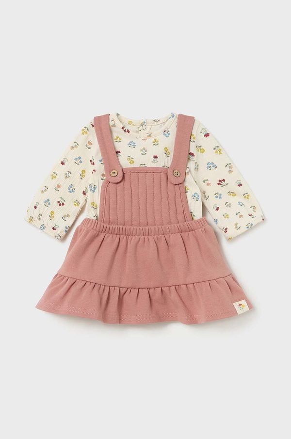 Mayoral Newborn Komplet za dojenčka Mayoral Newborn oranžna barva, 2611