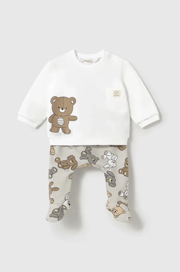 Mayoral Newborn Komplet za dojenčka Mayoral Newborn siva barva, 1559