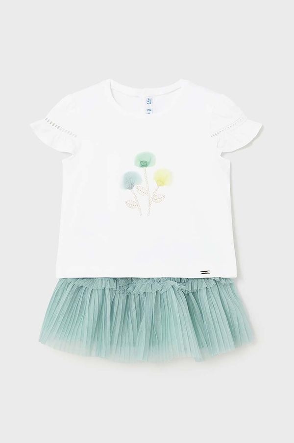 Mayoral Komplet za dojenčka Mayoral turkizna barva