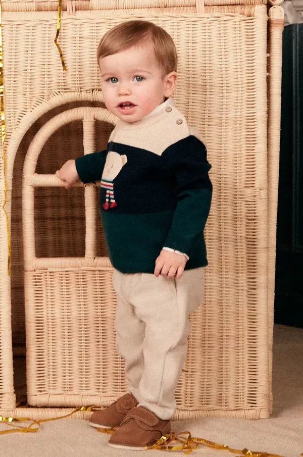 Mayoral Komplet za dojenčka Mayoral zelena barva, 2544